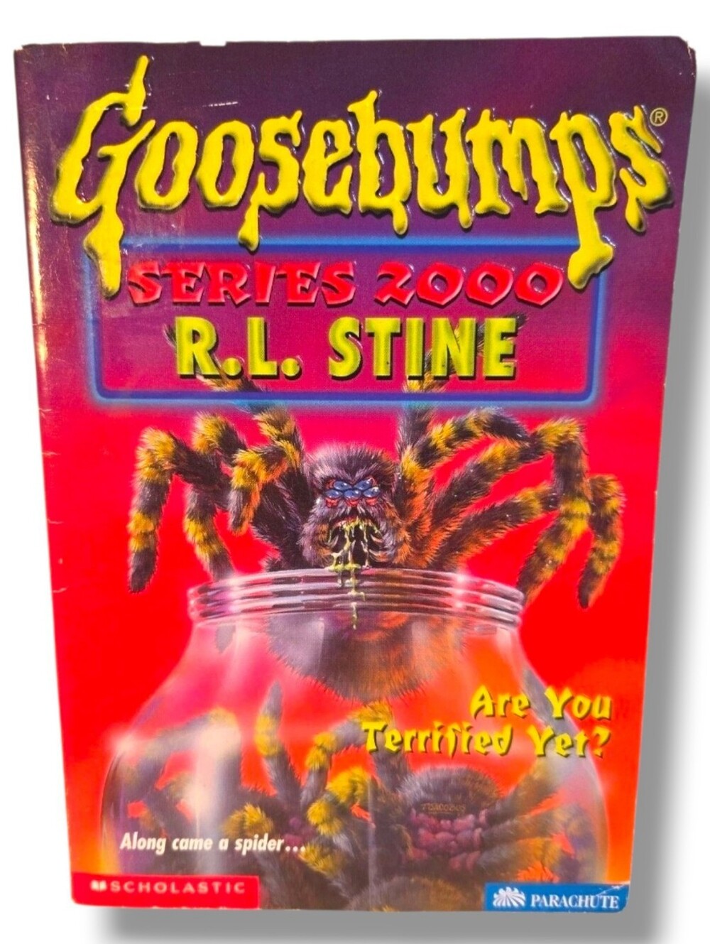 Goosebumps Series 2000 “Are You Terrified Yet?” R.L. Stine 1st Print Horror Book